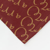 Christelijk profetisch krijgergebed fleece deken (Hoek)