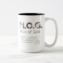 Christelijk Profetisch Zilver MAN VAN GOD PSALM 1: