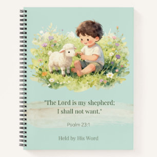 Christelijk Psalm 23 Notitieboek