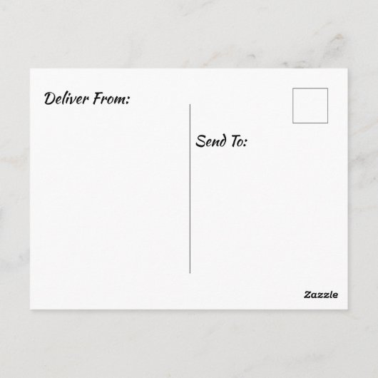 Christelijk puppy Briefkaart (Achterkant)