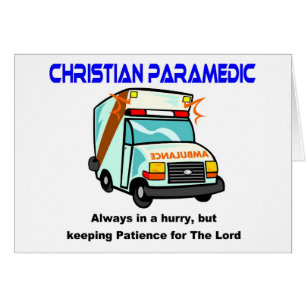 Christelijk religieus geschenk van Paramedic