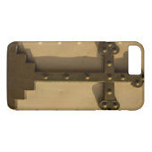 Christelijk religieus kruis, Irak Case-Mate iPhone Case (Achterkant (Horizontaal))