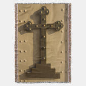 Christelijk religieus kruis, Irak Deken (Voorkant Verticaal)