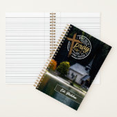 Christelijk Religious Stone Church Prayer Journal Notitieboek (Binnen)