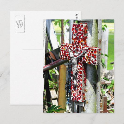 Christelijk Rode Kruis Zegeningen Jezus Briefkaart (Voorkant / Achterkant)