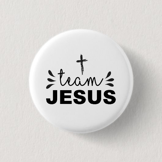 Christelijk Ronde Button 3,2 Cm (Voorkant)