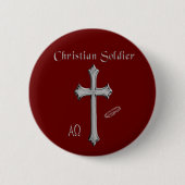 Christelijk Ronde Button 5,7 Cm (Voorkant)