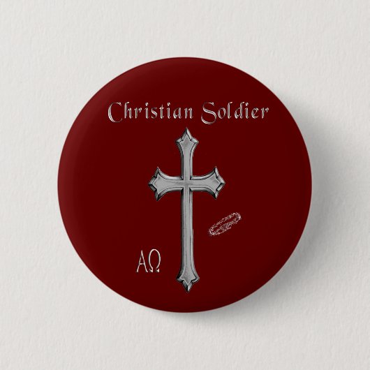 Christelijk Ronde Button 5,7 Cm (Voorkant)