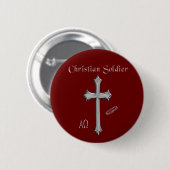 Christelijk Ronde Button 5,7 Cm (Voorkant /achterkant)