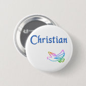 Christelijk Ronde Button 5,7 Cm (Voorkant /achterkant)