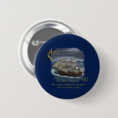 Christelijk Ronde Button 5,7 Cm (Voorkant /achterkant)