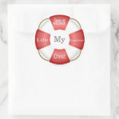 Christelijk Ronde Sticker (Tas)