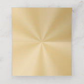 Christelijk Rood en Goud Wedding Place Cards Plaatskaartje (Binnenkant ongevouwen)