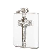 Christelijk Rubriekskruis Heupfles (Links)