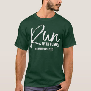 Christelijk runner-ritten met t-shirt