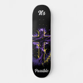 Christelijk Schaats liefhebber Graphic Art Jeugd V Persoonlijk Skateboard (Voorkant)