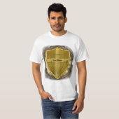 Christelijk Schild Kruis T-shirt (Voorkant volledig)