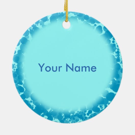 Christelijk Schimmelblauw Ornament (Achterkant)