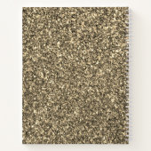 Christelijk SCHRIJF DE VISION  BEIGE Notitieboek (Achterkant)