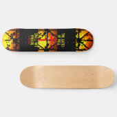 Christelijk Scriptskateboard Persoonlijk Skateboard (Horizontaal)