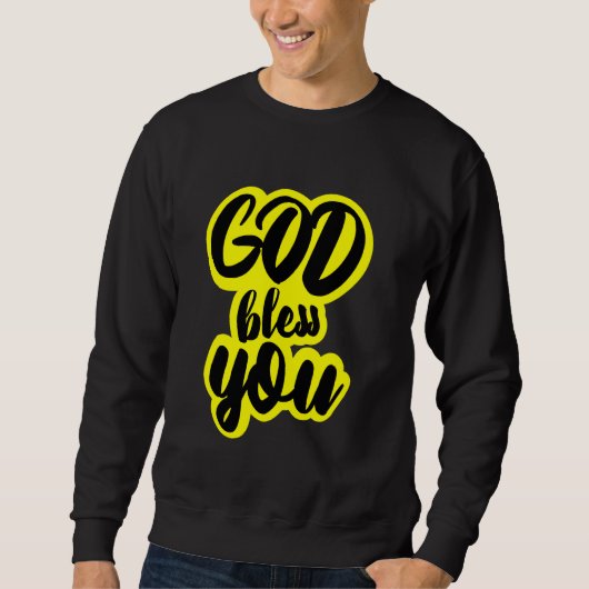 Christelijk Shirt God zegene je Tshirt (Voorkant)