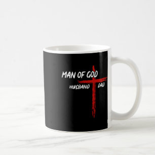 Christelijk-shirt Man van God Man Vader Vaderdag Koffiemok