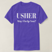 Christelijk Shirt Usher-kerkcadeau (Design voorkant)
