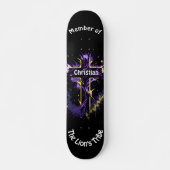 Christelijk Skater Gepersonaliseerd Lid van de Lee Persoonlijk Skateboard (Voorkant)