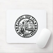 Christelijk skelet Ezekiel en Dry Bone Band Bijbel Muismat (Met muis)