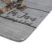 Christelijk snijbord, Wildlife Cross Snijplank (Hoek)