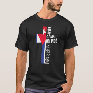 Christelijk Spaans Bijbelbericht Jezus Cubaans T-shirt