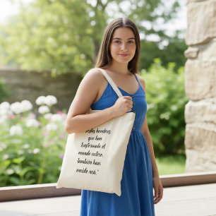 Christelijk Spaans Bijbelvers Handelingen 17 Hecho Tote Bag