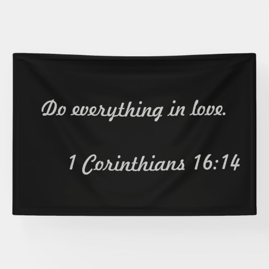 Christelijk Spandoek (Horizontaal)