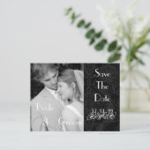 Christelijk sparen de Datum met Uw Foto's Aankondigingskaart (Staand voorkant)