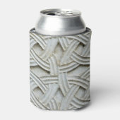 Christelijk stenen snijwerk Ancient Pattern Blikjeskoeler (Blikje Voorkant)