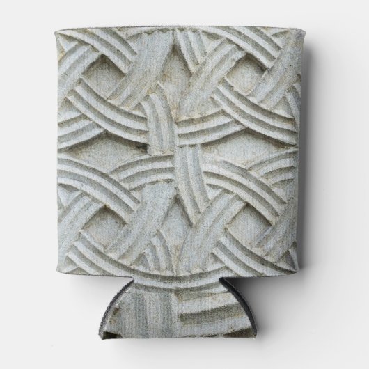 Christelijk stenen snijwerk Ancient Pattern Blikjeskoeler (Voorkant)