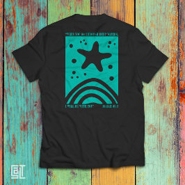 Christelijk Stervisontwerp Als Je Door Diepe Passe T-shirt