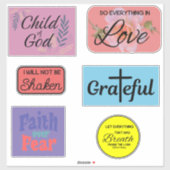 Christelijk Sticker Pack (Vel)