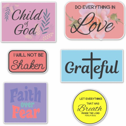 Christelijk Sticker Pack (Voorkant)