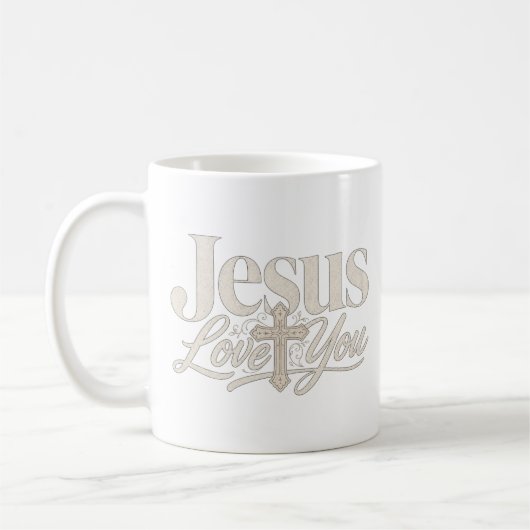 Christelijk Sublimatieontwerp Koffiemok (Links)
