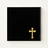 Christelijk Sublimatieontwerp Notitieboek (Achterkant)