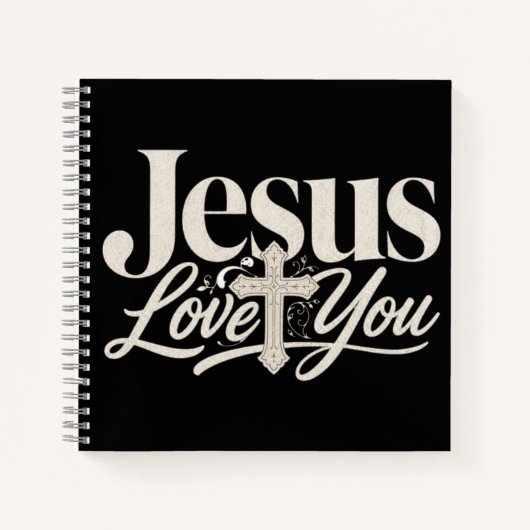 Christelijk Sublimatieontwerp Notitieboek (Voorkant)