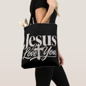 Christelijk Sublimatieontwerp Tote Bag (Dichtbij)
