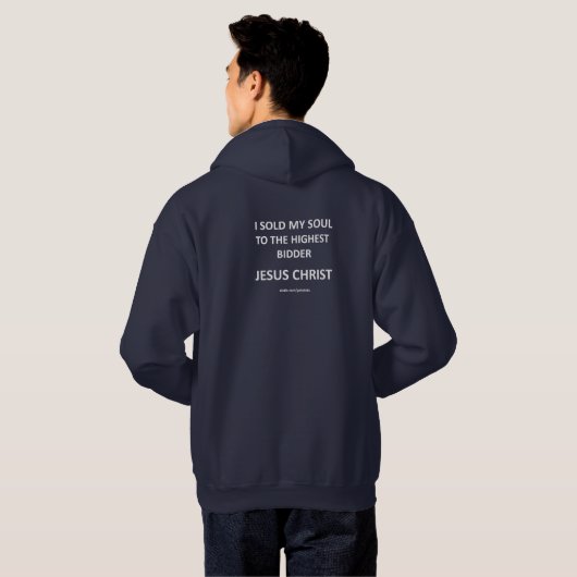Christelijk sweatshirt (Achterkant volledig)