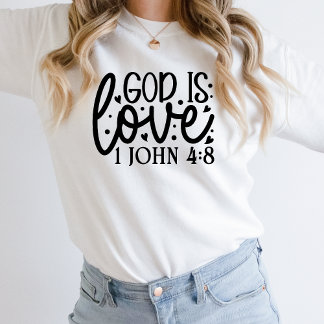 Christelijk Sweatshirt voor vrouwen God is liefde