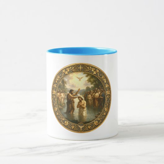 Christelijk symbolisch mok (Midden)