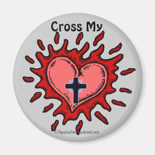 Christelijk symbool 'Ik zweer het' Magneet