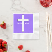 Christelijk symbool kruis servet (Insitu)