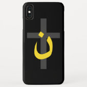 Christelijk Symbool Solidariteit van Nazarene Vet Case-Mate iPhone Case (Achterkant)