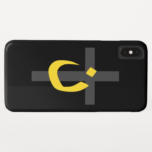 Christelijk Symbool Solidariteit van Nazarene Vet Case-Mate iPhone Case (Achterkant (horizontaal))